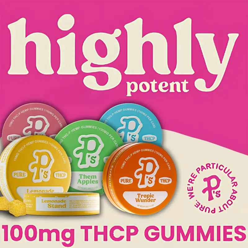 Pushin P's (Gummies) - 100 mg