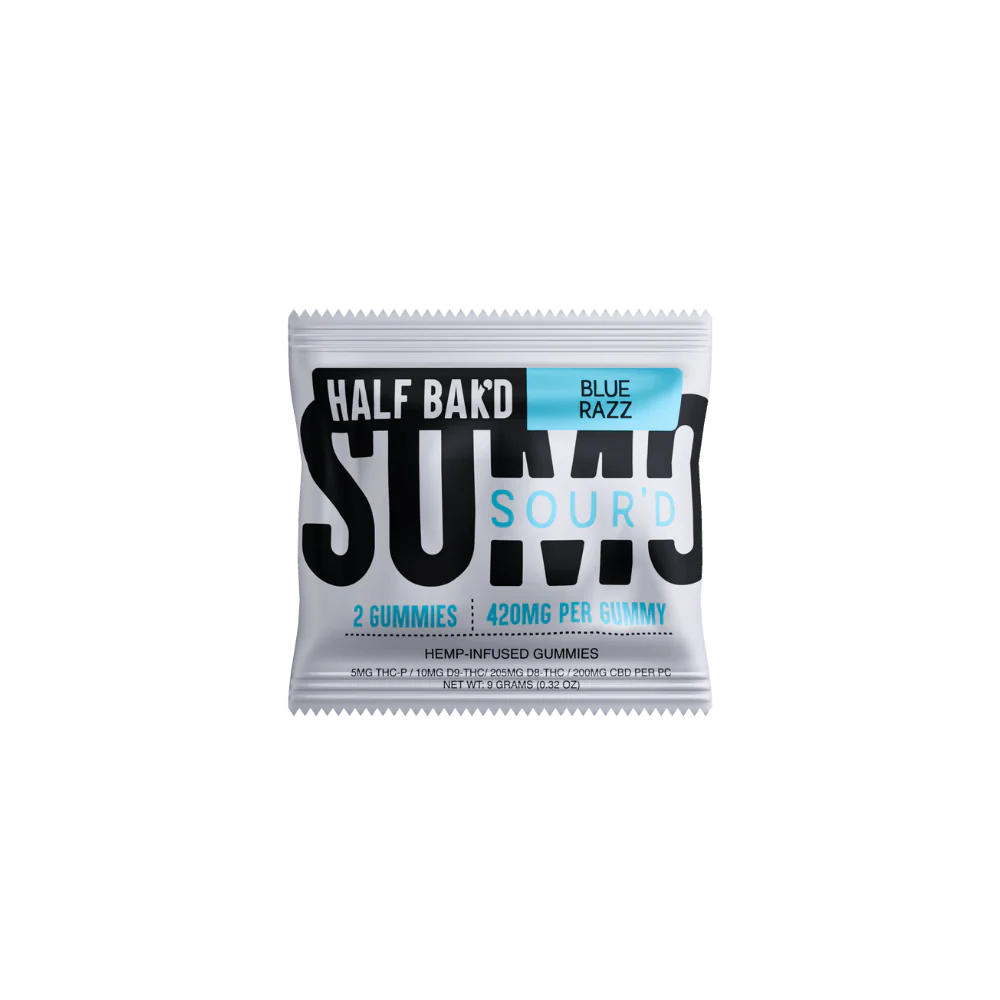 Half Bak’d SOUR Sumo Gummies 420 mg | 2pc