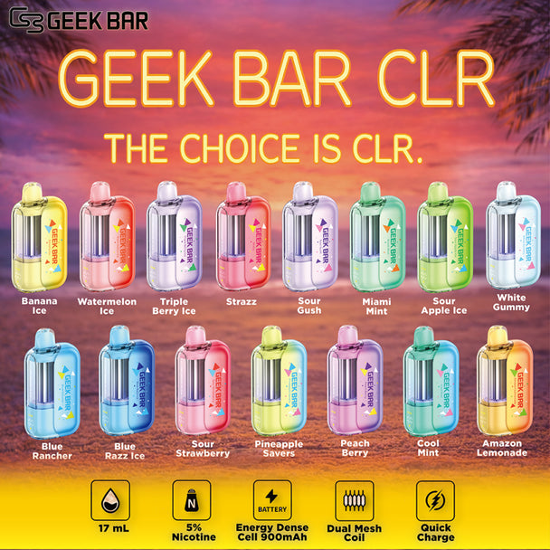 P50K | Geek Bar CLR (NEW)