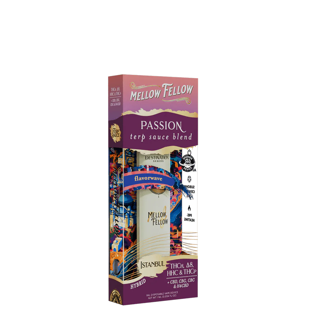 MELLOW FELLOW DESTINATION BLEND TERP SAUCE 1ML SPINNER DISPOSABLE