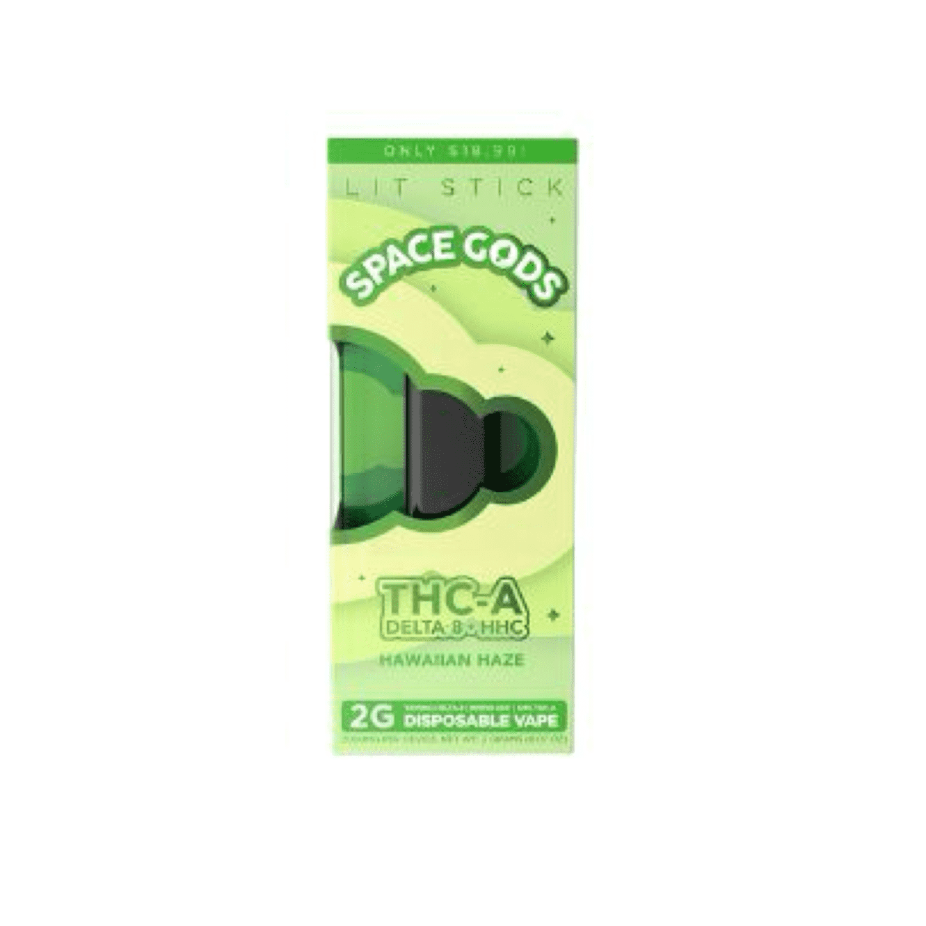SPCE GODS 2GM LIT STICK THC(A)+ HH(C) | 2GM DISPO