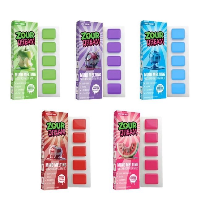 Zour Dream Mind Melting Mushrom Gummies