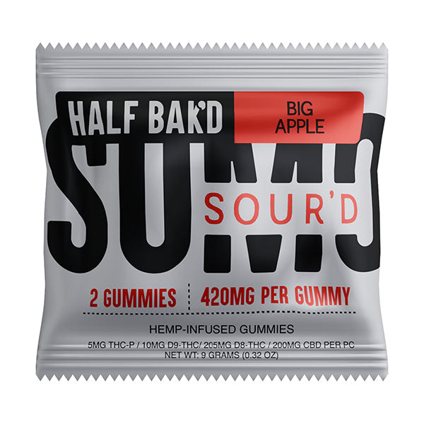 Half Bak’d SOUR Sumo Gummies 420 mg | 2pc